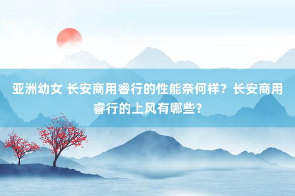 亚洲幼女 长安商用睿行的性能奈何样？长安商用睿行的上风有哪些？
